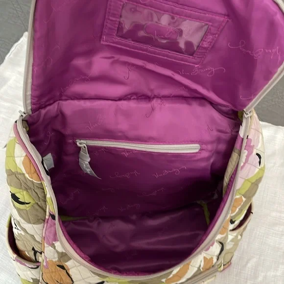 Vera Bradley | Large double zip backpack in Portobello Road pattern - Picture 3 of 9